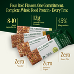 Describing the benefits of the bar like 12g of protein, 45% DV of magnesium - view 2