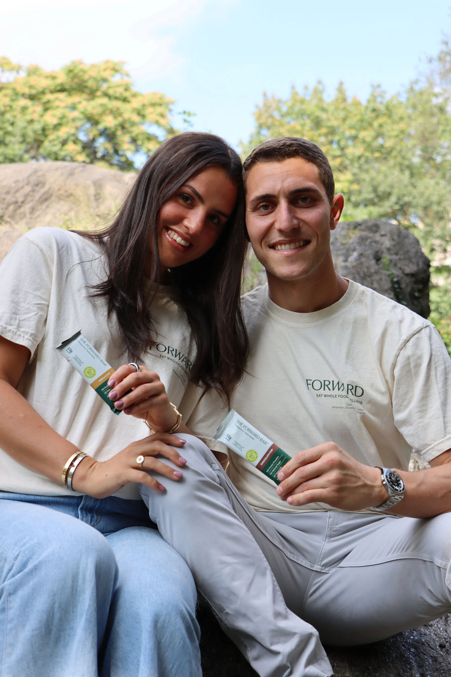 Emily and Joe, founders of The Forward Bar