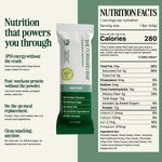 The Forward Bar packaging with nutrition facts and product description on a white background - view 8